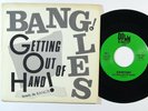 Power Pop 45 BANGLES Getting Out Of Hand/Call On Me on Down Kiddie NM