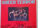SHEER TERROR-Just Can´t Hate Enough LP,Vinyl;Orig Press+Insert 1989;Starving Mis
