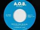 Modern Boogie/Sweet Soul 45 - A Stroke Of Luck - She's So Fine - A.O.B. VG++ mp3