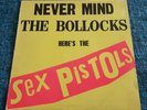 Sex Pistols ?– Never Mind The Bollocks - LP Record UK 1977 Blank Rear Sleeve