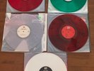 Motley Crue SET 5 LPS Colored Vinyl Unplayed Free US Shipping