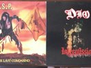 WASP -THE LAST COMMAND - VINYL RECORD 1985 & DIO INTERMISSION 1986