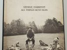 GEORGE HARRISON 3 LP ALL THINGS MUST PASS 1970 U.S. PRESSING POSTER BEATLES 