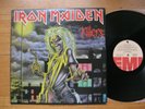 IRON MAIDEN - KILLERS LP - 1981 UNIQUE OZ 1ST EMI BUFF LABEL - WOMEN IN UNIFORM