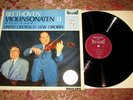 DAVID OISTRAKH / LEW OBORIN Beethoven Violinsonaten II RARE 1963 ORIGINAL LP
