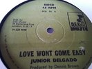 D.E.B. Music - Junior Delgado – Love Won't Come Easy / Famine  12''