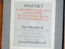 HEIDSIECK - VANDERNOOT / MOZART : Conc. K.467 - 491 / VSM FALP 510 (FR)