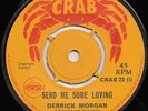 DERRICK MORGAN  SEND ME SOME LOVING  GIVE ME BACK  2 SIDED BOSS REGGAE THRILLER