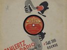 78 rpm LOUIS ARMSTRONG La Vie En Rose b/w C'est Si Bon Danish 1950 shellac Decca