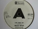 WILLIE HUTCH Love Runs Out c/w BOBBY HUTTON Lend A Hand, Northern Soul, Listen