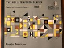 ROSALYN TURECK  BACH The Well-Tempered Clavier Book 1 DECCA DX 127 BOX RARE VG+