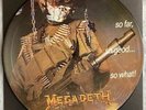 LP 12 Picture Disc Megadeth So Far So Good...So What Record Vinyl Japan