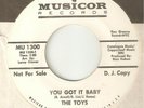 THE TOYS You Got It Baby MUSICOR PROMO NORTHERN SOUL USA 45