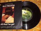 BILLY PRESTON APPLE 21 RECORD ALL THAT I'VE GOT 