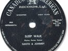 Super Rare 1959 SANTO & JOHNNY Rock’n Roll 78 RPM Record. Sleep Walk/All Nite...