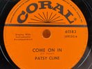 Patsy Cline Come On In & I Love You Honey 10