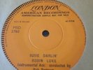 Robin Luke Susie Darlin': 2 x Unplayed Demos. London 45