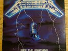 METALLICA - Ride The Lightning LP  - 1984 PRESSING    Megaforce / Elektra