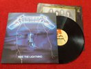 Metallica - Ride The Lightning - 1st PRESS + Insert LP. EX  CONDITION