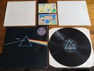 PINK FLOYD DARK SIDE OF THE MOON A3 B2, RARE SECOND PRESS, DARK BLUE SLEEVE G/G