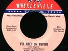 Silky Hargraves-I'll Keep On Trying-Wheelsville 116-NOS UNPLAYED SUPERB