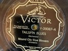 Victor 38087 Mound City Blue Blowers TAILSPIN BLUES 78rpm E- 1929 Jack Teagadren