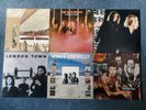 6 Vinyl Records DAVID BOWIE LONDON TOWN THE RUNAWAYS WINGS CHEAP TRICK
