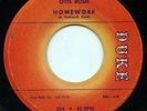 HEAR - Rare R&B / Soul 45 - Otis Rush - Homework - Duke Records # 356