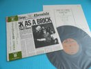 JETHRO TULL LP Thick As A Brick 1972 1st Press Japan P-8233R OBI