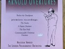 Reference Recordings RR-48 Arnold Overtures / Arnold / LPO 2 LP TAS