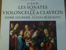 PIERRE FOURNIER - ZUZANA RUZICKOVA / BACH / ERATO