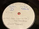 JIMMY THOMAS: SPRINGTIME / WE AIN'T HERE LOOKING FOR NO TROUBLE SPARK TEST PRESS