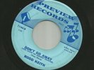 SONG POEM TEEN XO - RODD KEITH - BYE- BYE  /  DONT GO AWAY - HEAR 1966 PREVIEW