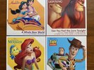 Disney 3” Vinyl, 4 Records Aladdin, Lion King, Toy Story Little Mermaid RSD 2019