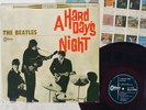 BEATLES A HARD DAY'S NIGHT ODEON OP-7123 Japan FLIPBACK COVER RED VINYL VINYL LP