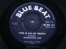 KINGSTON JOE [Lloyd Barnes]   Time Is On My Friend   NR MINT   BLUE BEAT BB 253