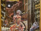 Iron Maiden Somewhere In Time 1st U.S Sterling DMM Pressing LP Vinyl 1986 EX