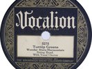 WONDER STATE HARMONISTS STRING BAND: Turnip Greens US Vocalion 5275 Country 78