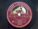 Comedian Harmonists Tout le Jour toute la Nuit 78RPM Gramophone K-7113