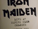 IRON MAIDEN LIVE COLOGNE SECRET BIG LP