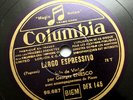 GEORGES ENESCO violin Pugnani Kreisler french 1933 Columbia DFX 145 78 rpm