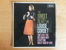 RARE 1960'S EP-LOUISE CORDET-THE SWEET BEAT OF-DECCA RECORDS-DFE 8515-1963-ORIGI