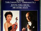 Berg & Bartok Violin Concerto Kyung Wha Chung Solti Decca 411 804-1 NM