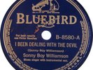 SONNY BOY WILLIAMSON: Been Dealing with Devil US Bluebird 8580 Blues 78 E Hear