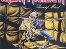 Iron Maiden Piece of Mind Black LP Vinyl in Gatefold Sleeve - Lightly Used