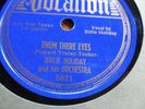 Rare Vocalion 5021 Billie Holiday Them There Eyes (US Vs Billie Holiday) 1939 E+