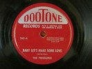 THE PENGUINS - Baby Let's Make Some Love - 1955 - 78 rpm