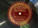 1924 Chicago jazz piano rare Autograph label Clarence M Jones - Hula Lou in E-
