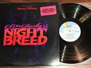 OG horror movie soundtrack lp CLIVE BARKER'S NIGHT BREED Danny Elfman 1990 promo