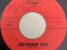 Don Watson-Because/September Love-RARE Signed TX Bopper Rockabilly 45